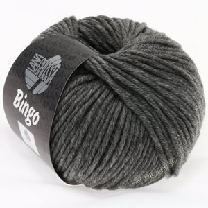 Lana Grossa BINGO  Uni/Melange | 120-gris oscuro mezcla