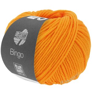 Lana Grossa BINGO  Uni/Melange | 750-naranja claro