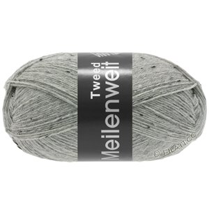 Lana Grossa MEILENWEIT 100g Tweed | 110-gris mezcla