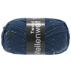 Lana Grossa MEILENWEIT 100g Tweed | 128-azul octanaje oscuro