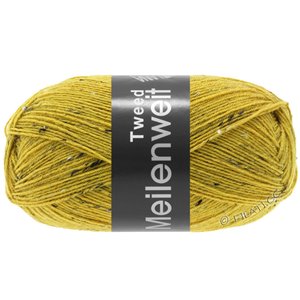 Lana Grossa MEILENWEIT 100g Tweed | 157-amarillo mostaza