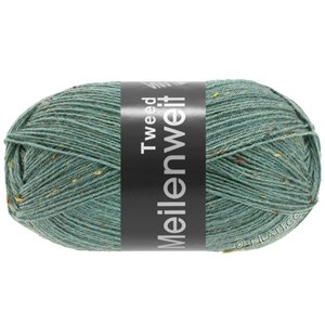 Lana Grossa MEILENWEIT 100g Tweed | 166-gris verde