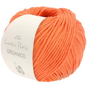 Lana Grossa ORGANICO  Uni (Linea Pura) | 139-mandarina